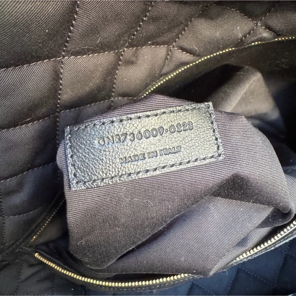 🔥 YSL - Saint Laurent ES Giant Travel Weekender Bag in quilted leather - Picture 15 of 15